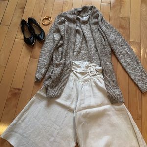 New Bebe linen goucho pants